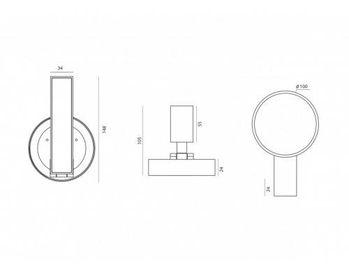 Оформить заказ Светильник на шине Donolux DL18791/Black Bronze 12W| VIVID-LIGHT.RU