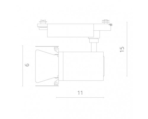 Купить Светильник на шине ARTE Lamp A6709PL-1BK| VIVID-LIGHT.RU