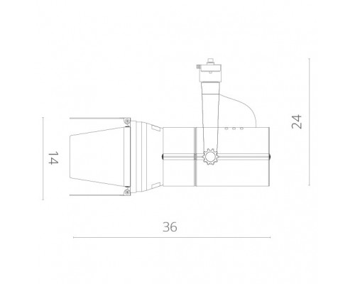 Купить Светильник на шине ARTE Lamp A6312PL-1WH| VIVID-LIGHT.RU