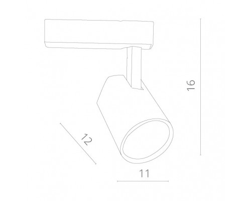 Купить Светильник на шине ARTE Lamp A1830PL-1BK| VIVID-LIGHT.RU