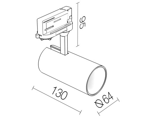 Оформить заказ Светильник на шине LeDron TSU0509-WHITE| VIVID-LIGHT.RU