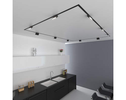 Заказать Светильник на шине Elektrostandard Slim Magnetic HL01 Трековый светильник 6W 4200K (черный) 850| VIVID-LIGHT.RU