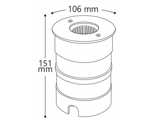 Оформить заказ Тротуарный светильник Feron 32032| VIVID-LIGHT.RU