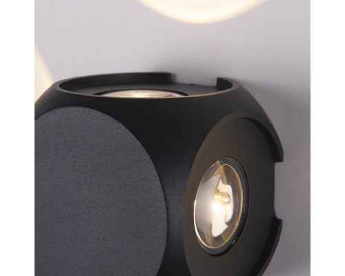 Сделать заказ Светильник настенный Elektrostandard 1504 TECHNO LED CUBE черный| VIVID-LIGHT.RU