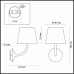 Сделать заказ Светильник настенный Odeon Light 4609/7WL| VIVID-LIGHT.RU