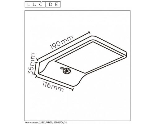 Оформить заказ Светильник настенный LUCIDE 22862/04/30| VIVID-LIGHT.RU