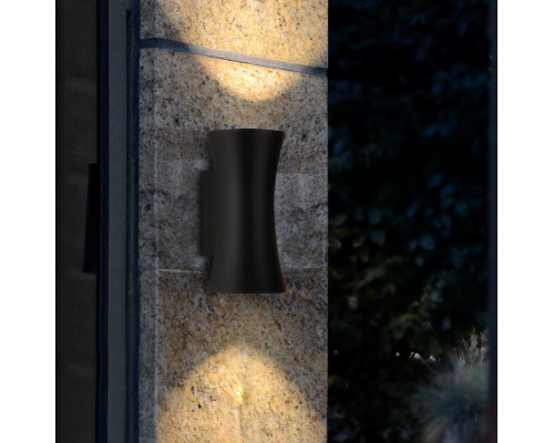 Оформить заказ Светильник настенный Elektrostandard 1501 TECHNO LED DUAL черный| VIVID-LIGHT.RU