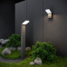 Купить Светильник настенный Elektrostandard 1541 TECHNO LED с датчиком движения Серый| VIVID-LIGHT.RU