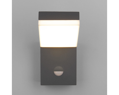 Купить Светильник настенный Elektrostandard 1541 TECHNO LED с датчиком движения Серый| VIVID-LIGHT.RU