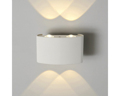 Сделать заказ Светильник настенный Elektrostandard 1555 TECHNO LED TWINKY DOUBLE белый| VIVID-LIGHT.RU