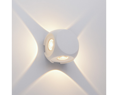 Оформить заказ Светильник настенный Elektrostandard 1504 TECHNO LED CUBE белый| VIVID-LIGHT.RU