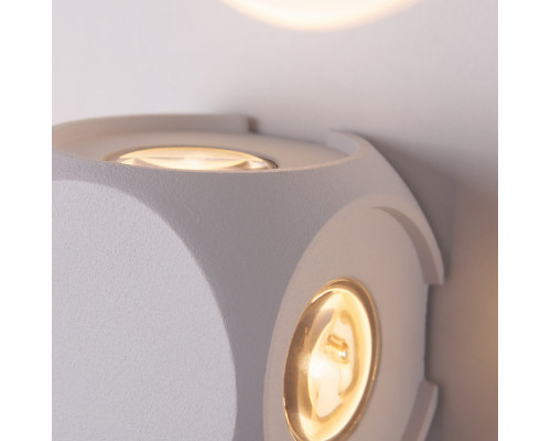 Оформить заказ Светильник настенный Elektrostandard 1504 TECHNO LED CUBE белый| VIVID-LIGHT.RU