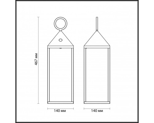 Оформить заказ Уличный светильник Odeon Light 4604/2TL| VIVID-LIGHT.RU