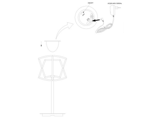 Заказать Уличный светильник Mantra 7135| VIVID-LIGHT.RU
