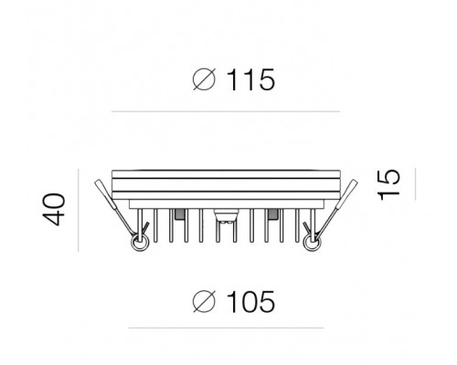 Заказать Влагозащищенный светильник LeDron LIP0906-15W-Y3000K| VIVID-LIGHT.RU