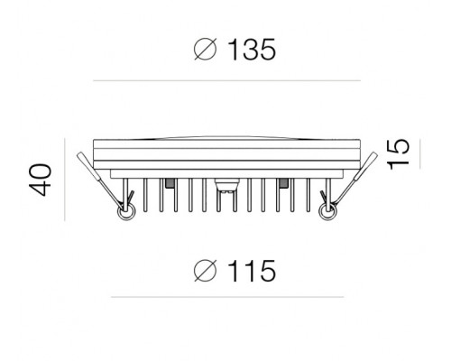 Заказать Влагозащищенный светильник LeDron LIP0906-20W-Y3000K| VIVID-LIGHT.RU