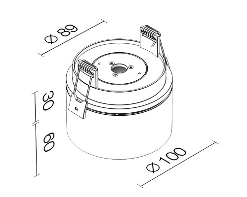 Заказать Влагозащищенный светильник LeDron LB13 Black| VIVID-LIGHT.RU