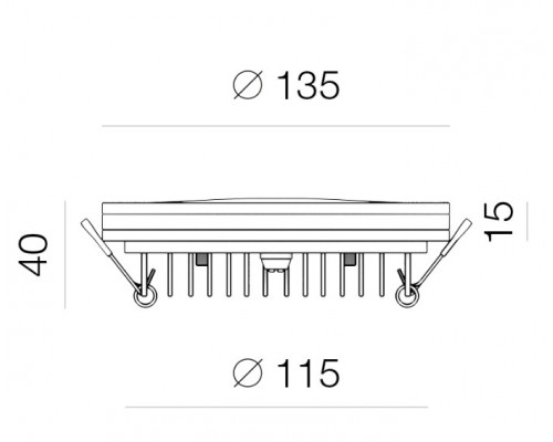 Сделать заказ Влагозащищенный светильник LeDron LIP0906-20W-Y4000K| VIVID-LIGHT.RU