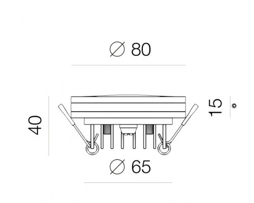 Заказать Влагозащищенный светильник LeDron LIP0906-5W-Y4000K Black| VIVID-LIGHT.RU