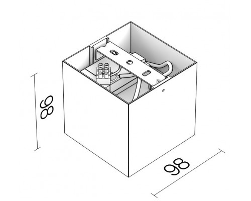 Сделать заказ Влагозащищенный светильник LeDron SKY OK Black-Gold| VIVID-LIGHT.RU