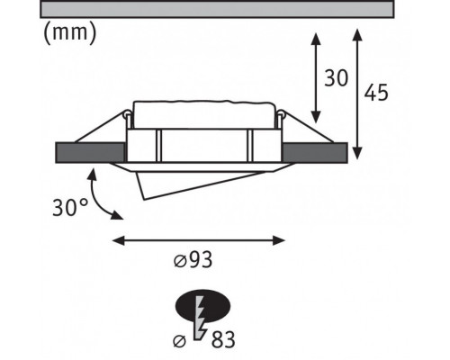 Сделать заказ Влагозащищенный светильник Paulmann 93685| VIVID-LIGHT.RU
