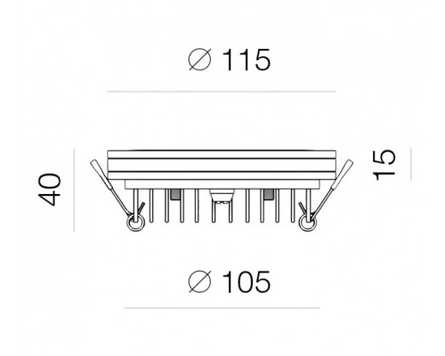 Оформить заказ Влагозащищенный светильник LeDron LIP0906-15W-Y4000K| VIVID-LIGHT.RU