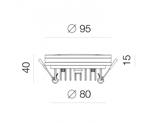 Сделать заказ Влагозащищенный светильник LeDron LIP0906-10W-Y4000K Black| VIVID-LIGHT.RU