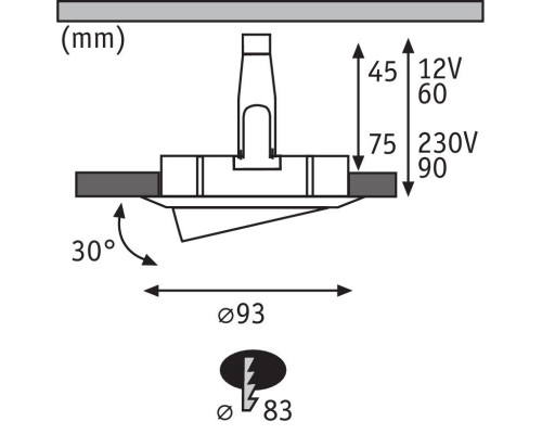 Оформить заказ Влагозащищенный светильник Paulmann 93661| VIVID-LIGHT.RU
