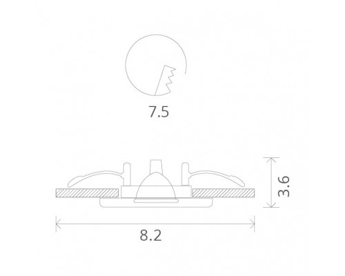 Купить Влагозащищенный светильник ARTE Lamp A5440PL-1SS| VIVID-LIGHT.RU