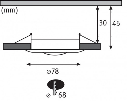 Оформить заказ Влагозащищенный светильник Paulmann 92931| VIVID-LIGHT.RU