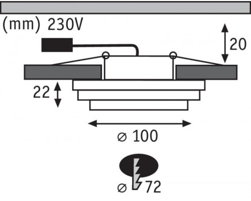 Заказать Влагозащищенный светильник Paulmann 92914| VIVID-LIGHT.RU