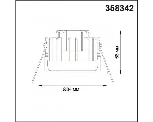 Оформить заказ Влагозащищенный светильник Novotech 358342| VIVID-LIGHT.RU