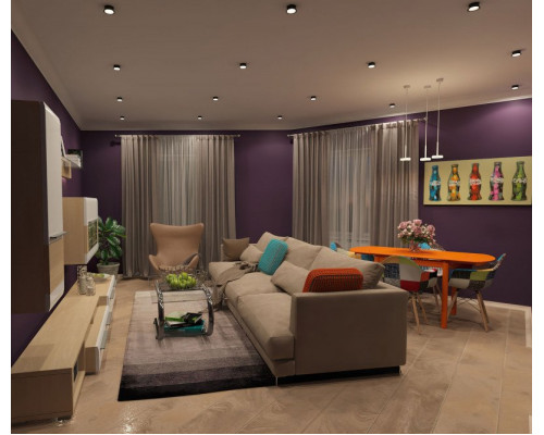 Оформить заказ Влагозащищенный светильник Denkirs DK2403-BK| VIVID-LIGHT.RU