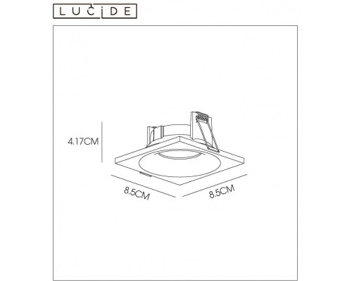 Купить Влагозащищенный светильник LUCIDE 09924/01/31| VIVID-LIGHT.RU