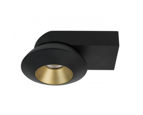 Купить Влагозащищенный светильник LeDron KRIS SLIM Black/Gold| VIVID-LIGHT.RU