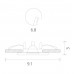 Купить Влагозащищенный светильник ARTE Lamp A2024PL-1SS| VIVID-LIGHT.RU