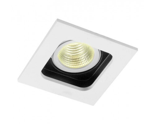 Купить Встраиваемый светильник Donolux DL18614/01WW-SQ White/Black| VIVID-LIGHT.RU