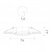 Купить Встраиваемый светильник ARTE Lamp A2103PL-1SS| VIVID-LIGHT.RU