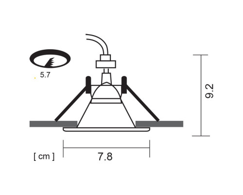 Купить Встраиваемый светильник ARTE Lamp A6668PL-1WH| VIVID-LIGHT.RU