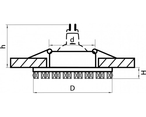 Оформить заказ Встраиваемый светильник Lightstar 002534| VIVID-LIGHT.RU