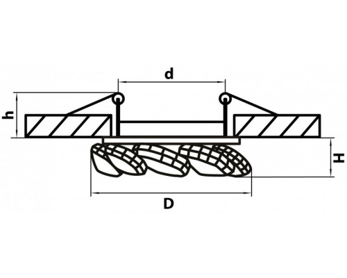 Купить Встраиваемый светильник Lightstar 031904| VIVID-LIGHT.RU