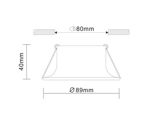 Заказать Встраиваемый светильник ST-Luce ST201.508.01| VIVID-LIGHT.RU