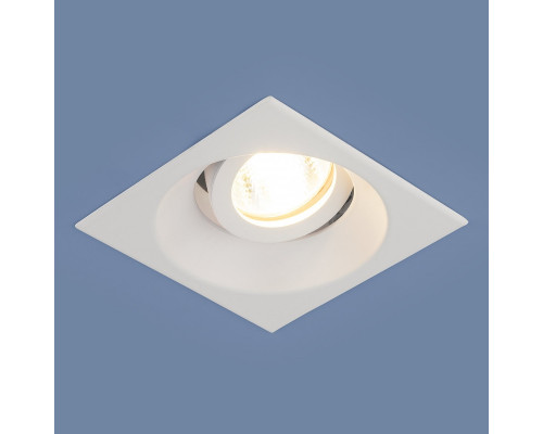 Купить Встраиваемый светильник Elektrostandard 6069 MR16 WH белый| VIVID-LIGHT.RU