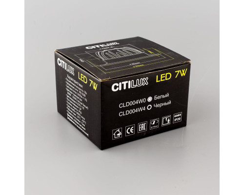 Сделать заказ Встраиваемый светильник Citilux CLD004W0| VIVID-LIGHT.RU