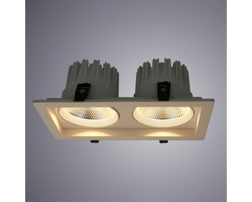 Купить Встраиваемый светильник ARTE Lamp A7018PL-2WH| VIVID-LIGHT.RU