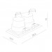 Купить Встраиваемый светильник ARTE Lamp A7018PL-2WH| VIVID-LIGHT.RU
