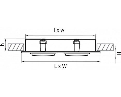 Заказать Встраиваемый светильник Lightstar 011622| VIVID-LIGHT.RU