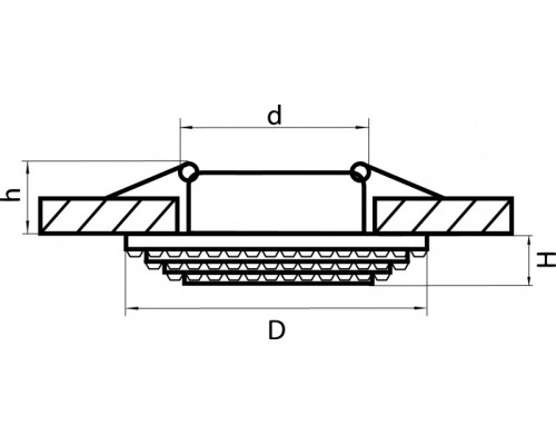 Купить Встраиваемый светильник Lightstar 011984| VIVID-LIGHT.RU