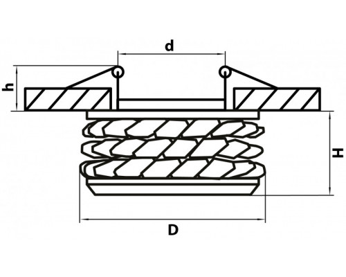 Заказать Встраиваемый светильник Lightstar 031802| VIVID-LIGHT.RU