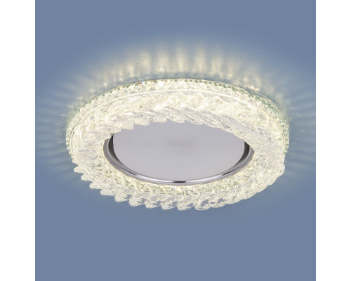Оформить заказ Встраиваемый светильник Elektrostandard 3024 GX53 CL прозрачный| VIVID-LIGHT.RU